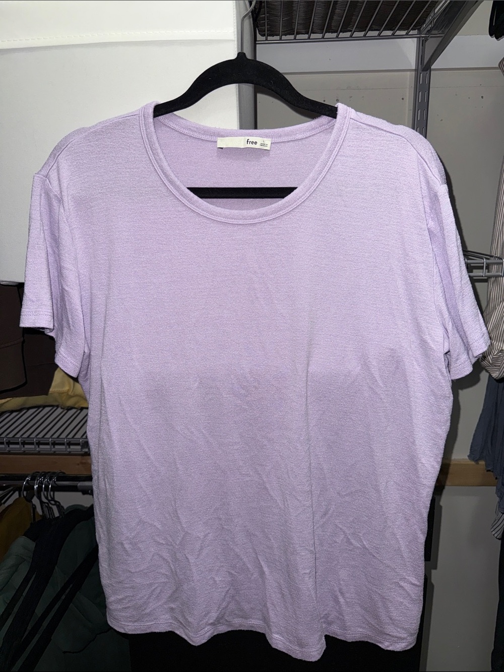 Wilfred Free Lilac Short Sleeve Crew Tee
